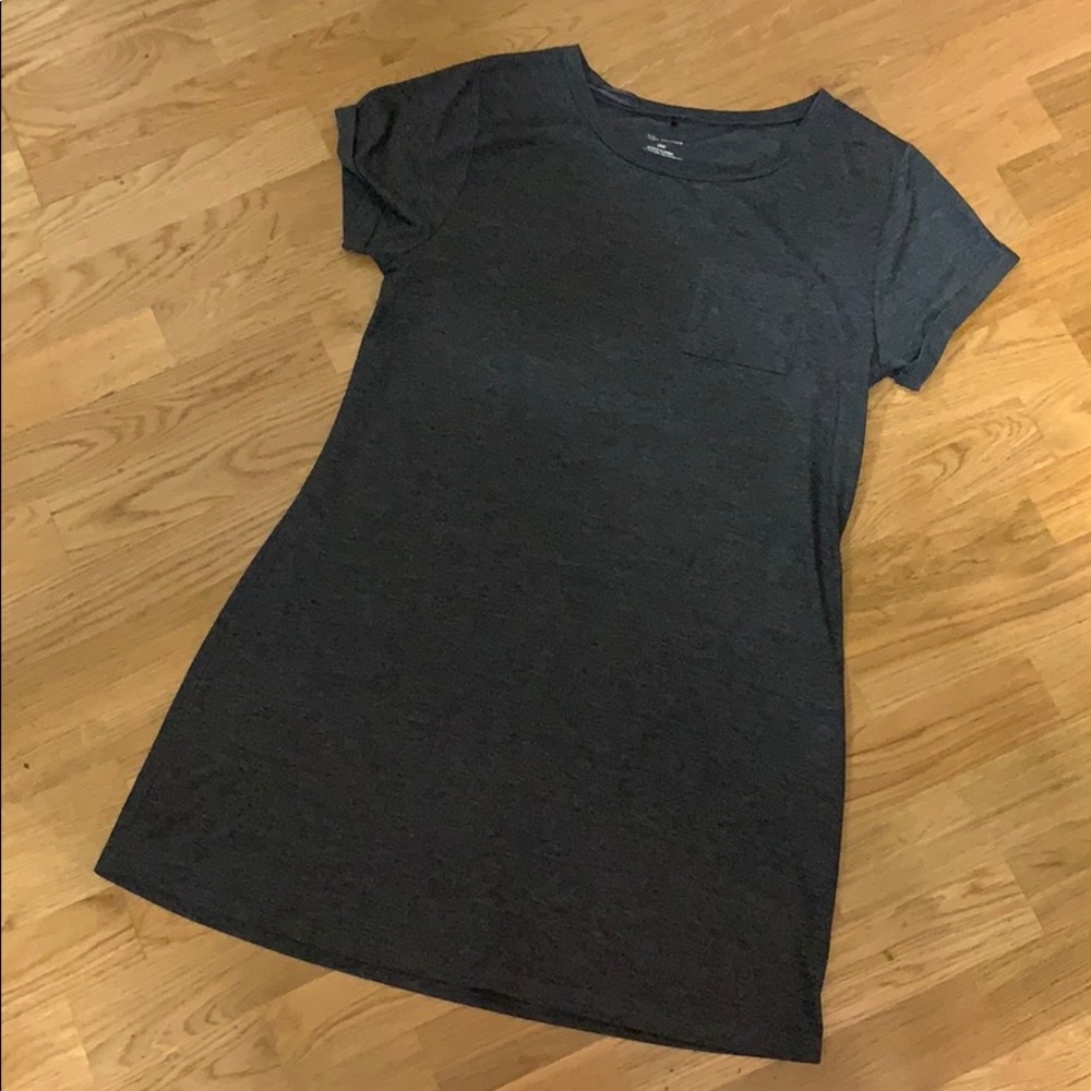 Dark gray summer dress